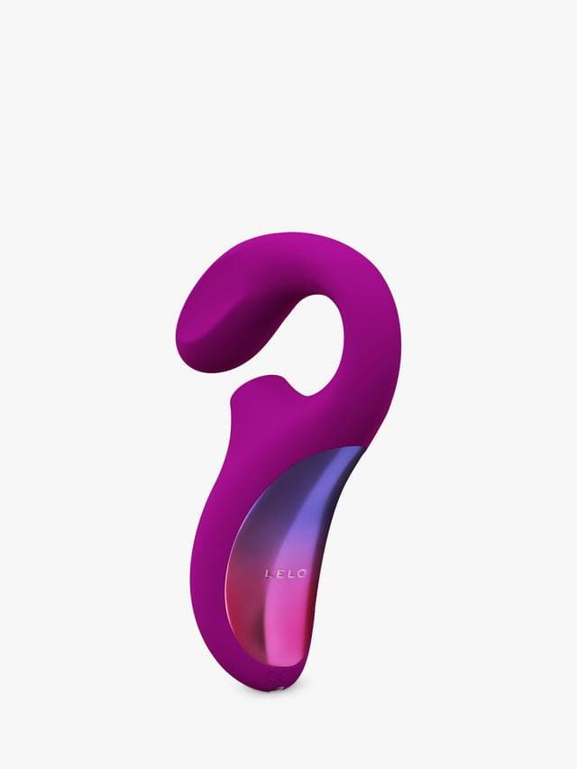 LELO Enigma Dual Stimulation Sonic Massager Deep Rose
