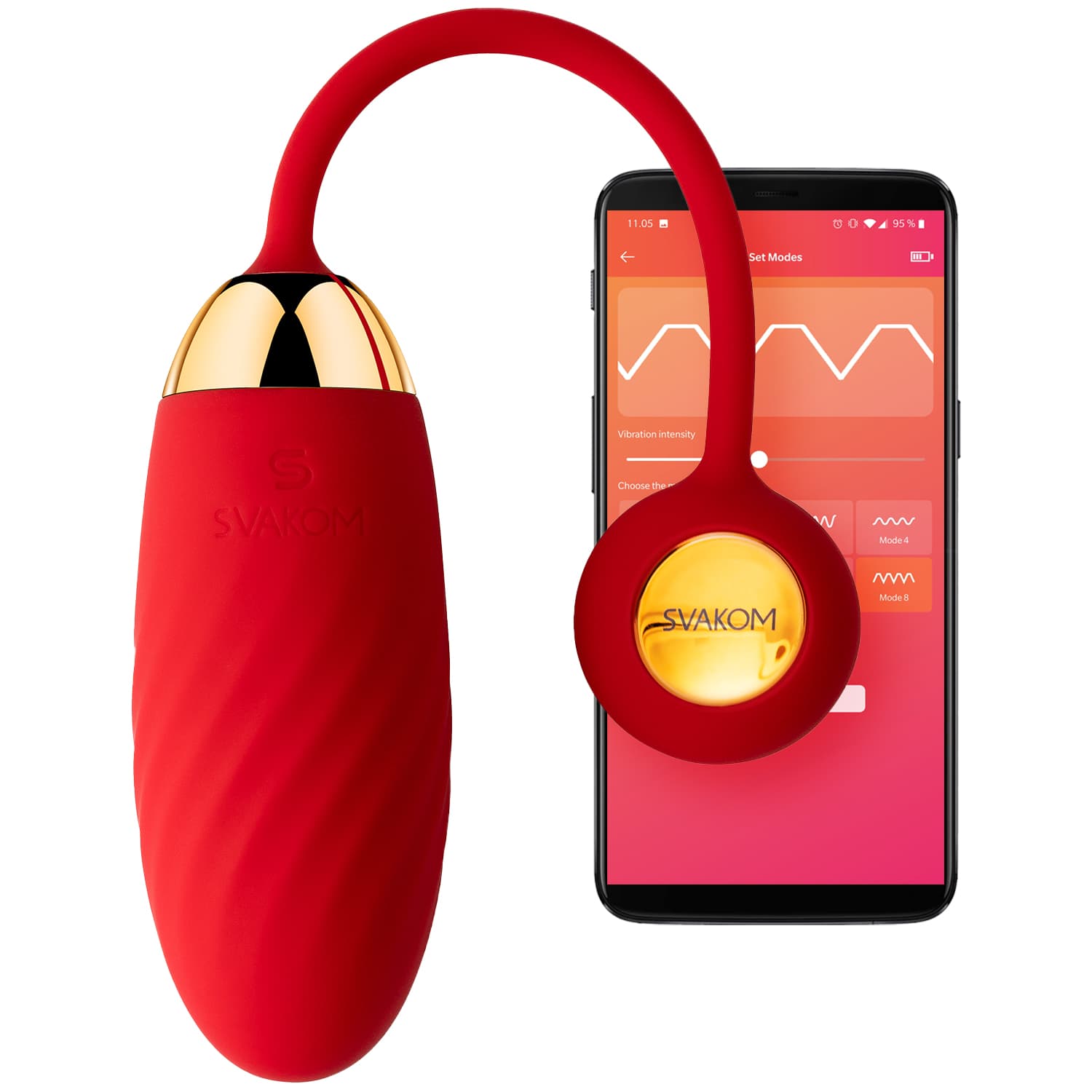 Svakom Ella Neo Interactive App Controlled Vibrating Egg